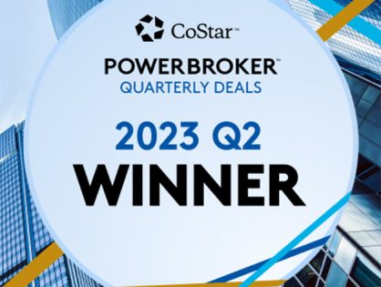 Legacy Wins CoStar’s 2023 Q2 Power Broker Quarterly Deals Award